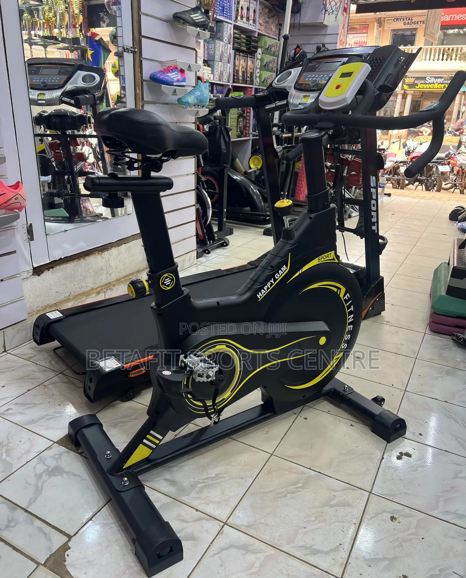 Commercial Treadmill With Exercise Bike