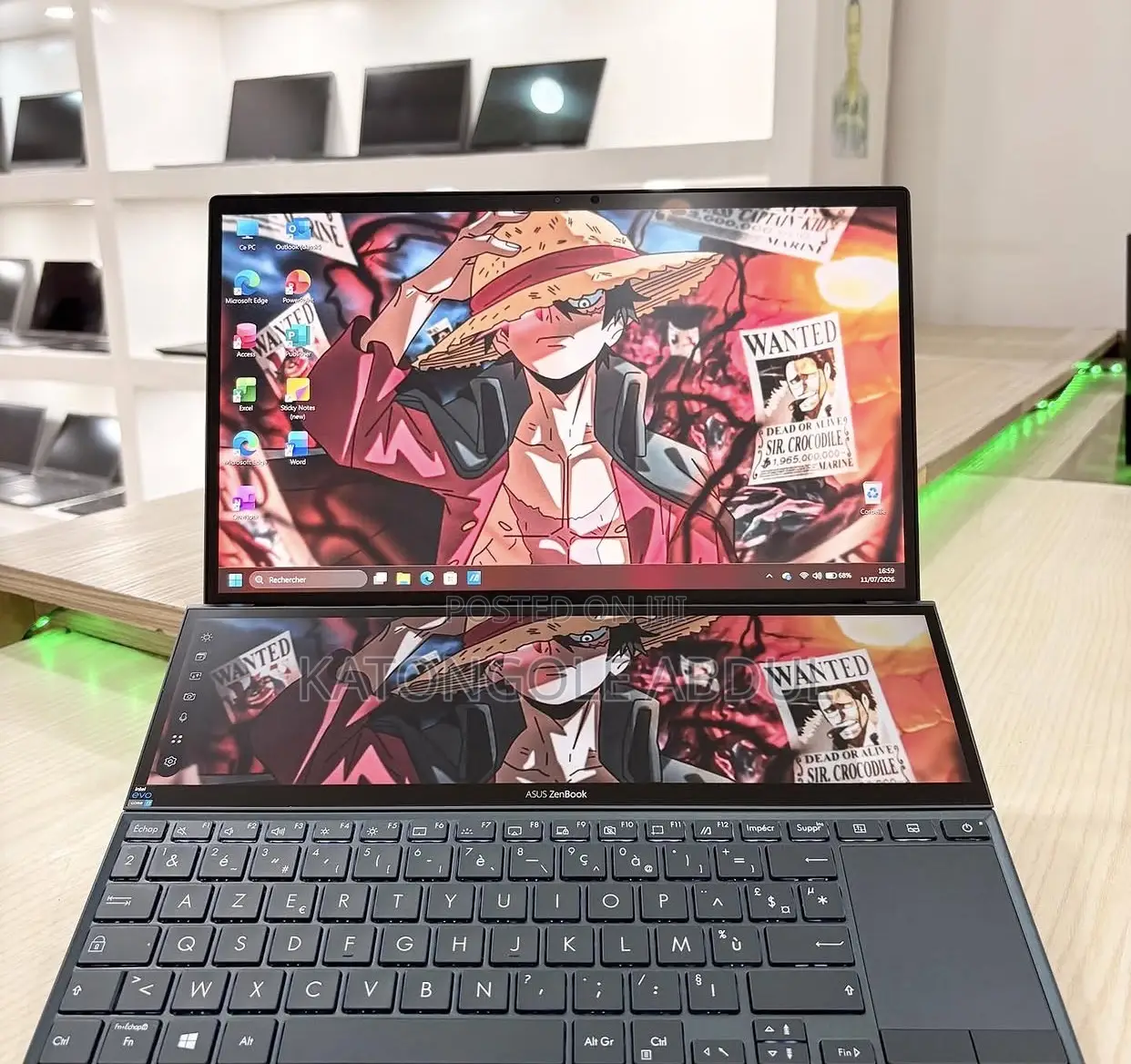 New Laptop Asus ZenBook Flip 14 UX461UA 32GB Intel Core i7 SSD 1T