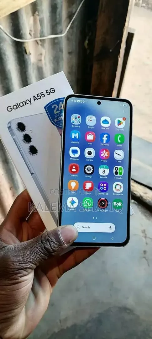 New Samsung Galaxy A55 256 GB Blue