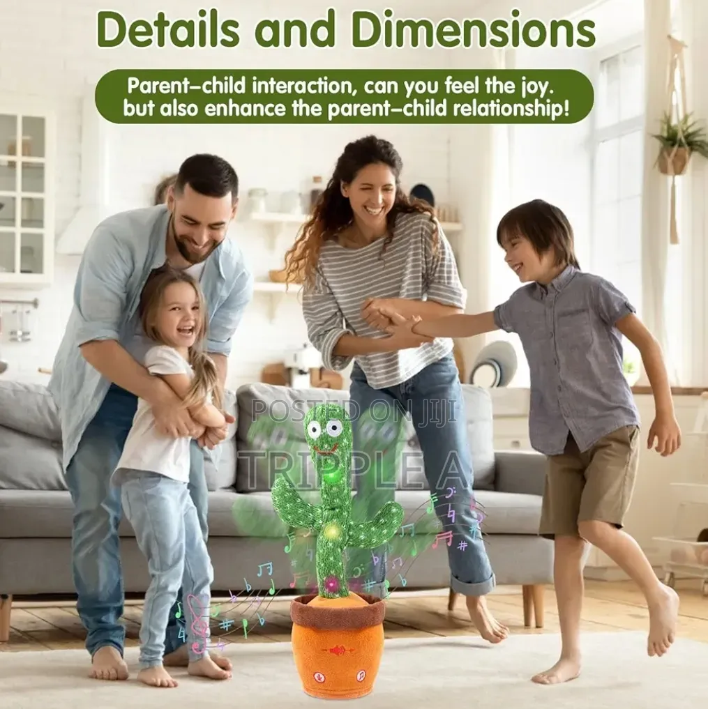 World Talking and Dancing Cactus Toy