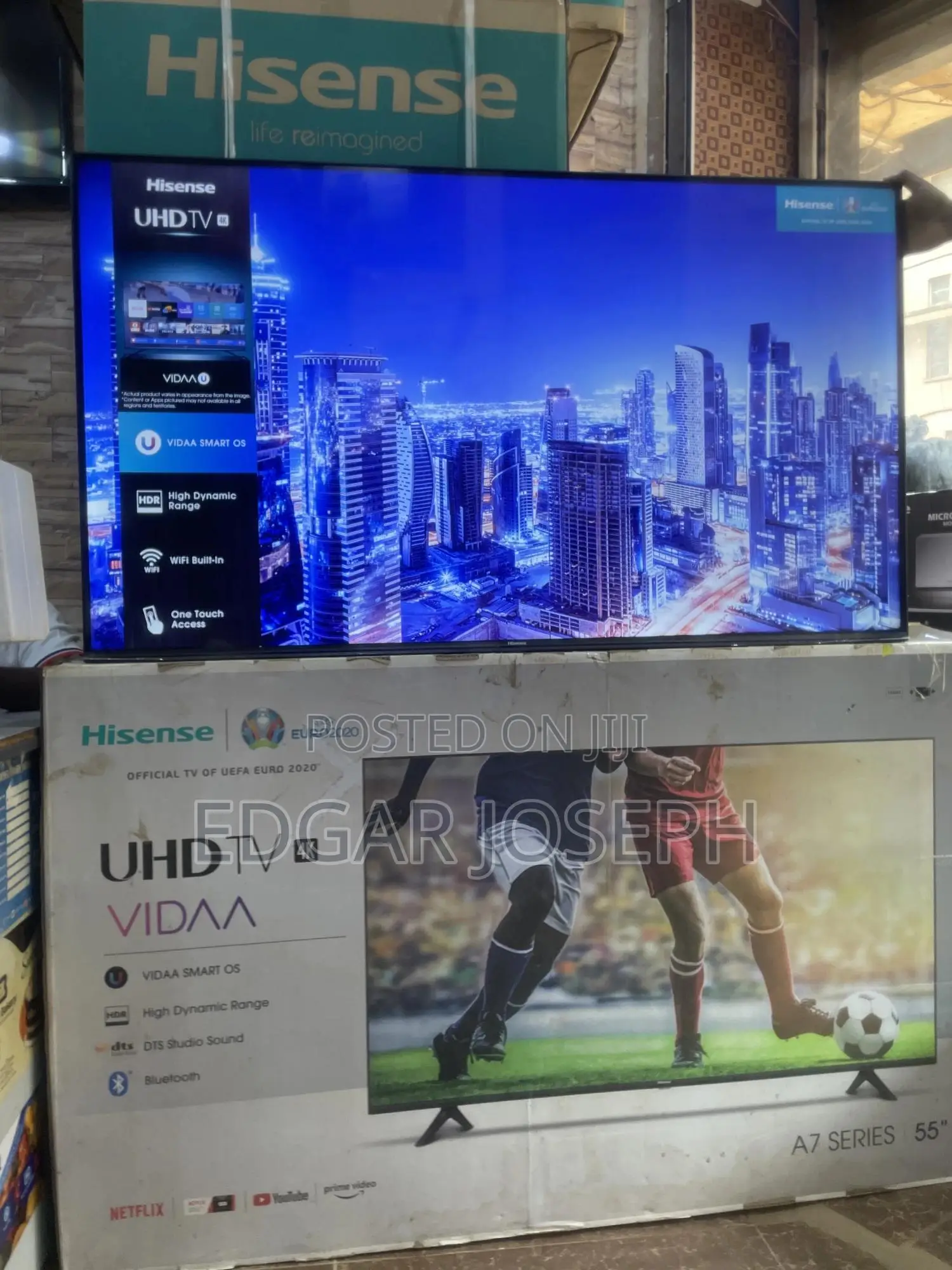 55 Hisense Smart Tv Uhd