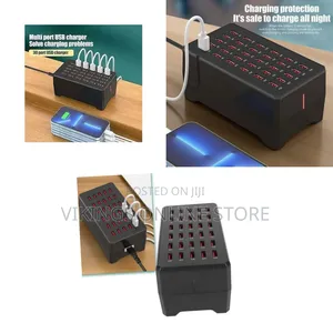 30 Port 150 Watt USB Charging Station, Desktop USB Rapid Charger