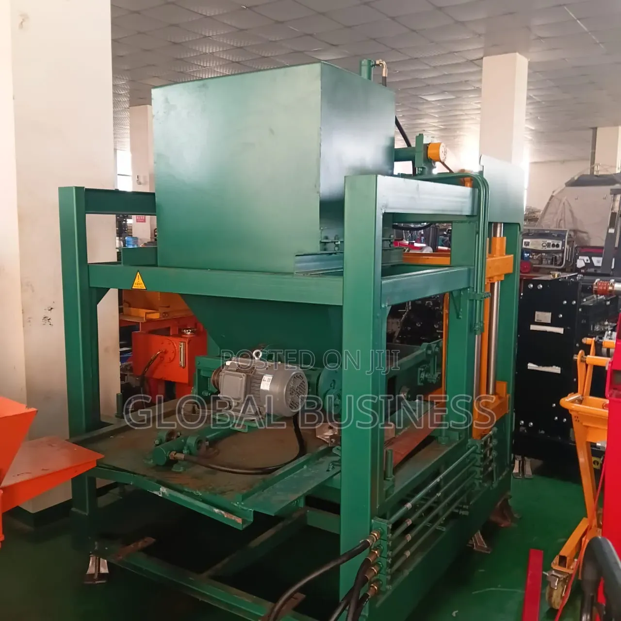 Hydraulic Commercial Block Paver Making Machine.
