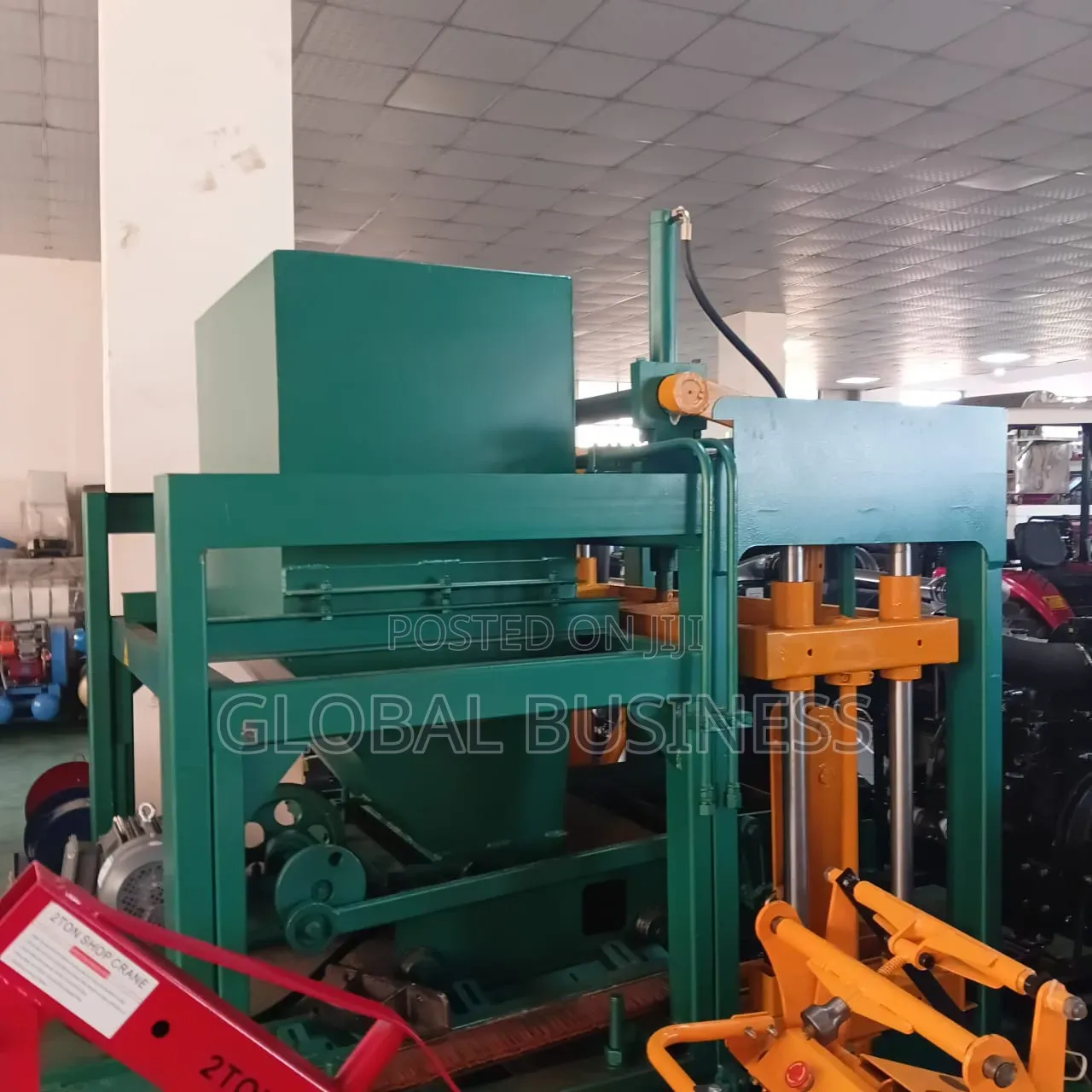 Hydraulic Commercial Block Paver Making Machine.