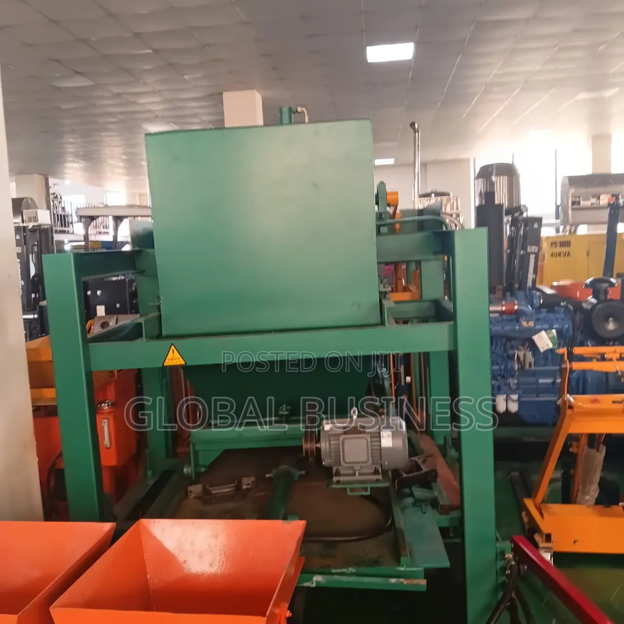 Hydraulic Commercial Block Paver Making Machine.