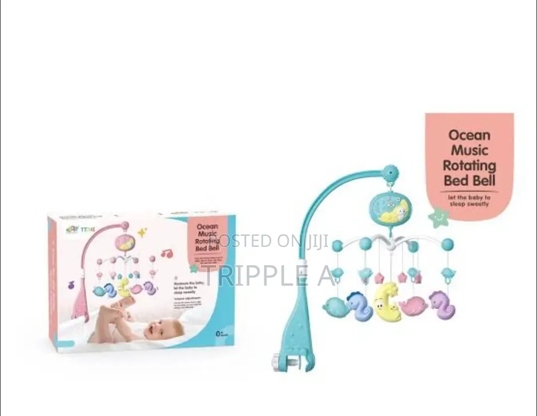 Baby Mobile Rattles Toy With Remote