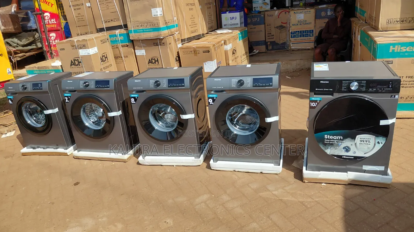 Hisense Washing Machine 9kg Front Loader