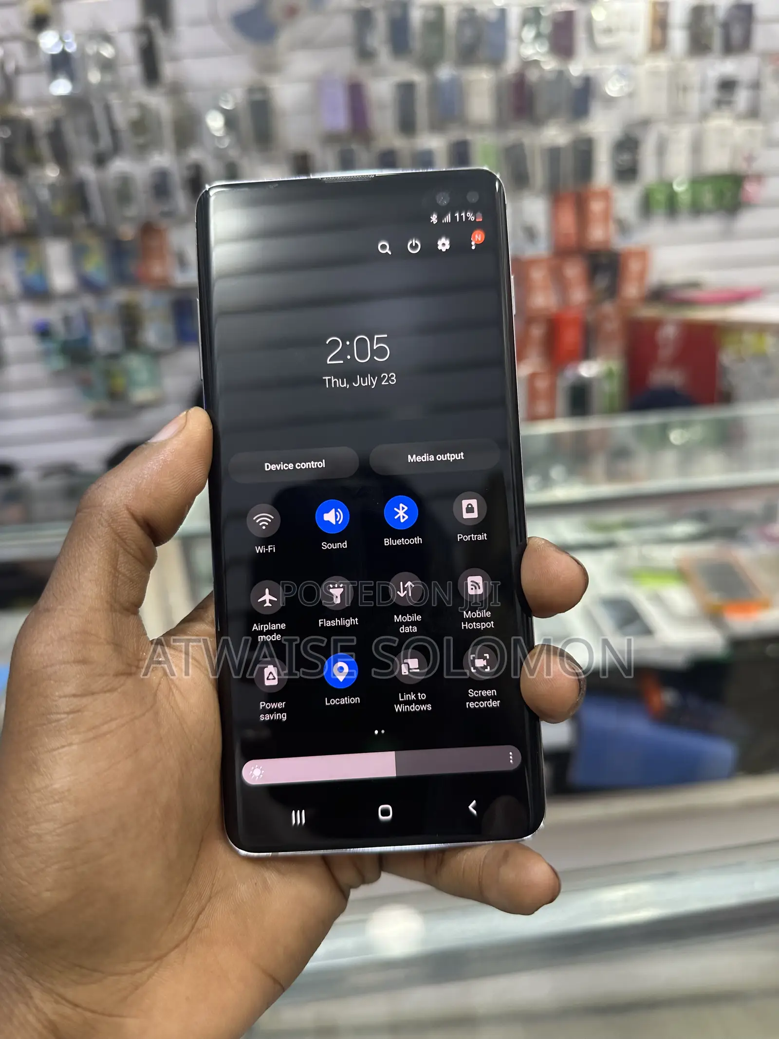 Samsung Galaxy S10 Plus 128 GB Blue