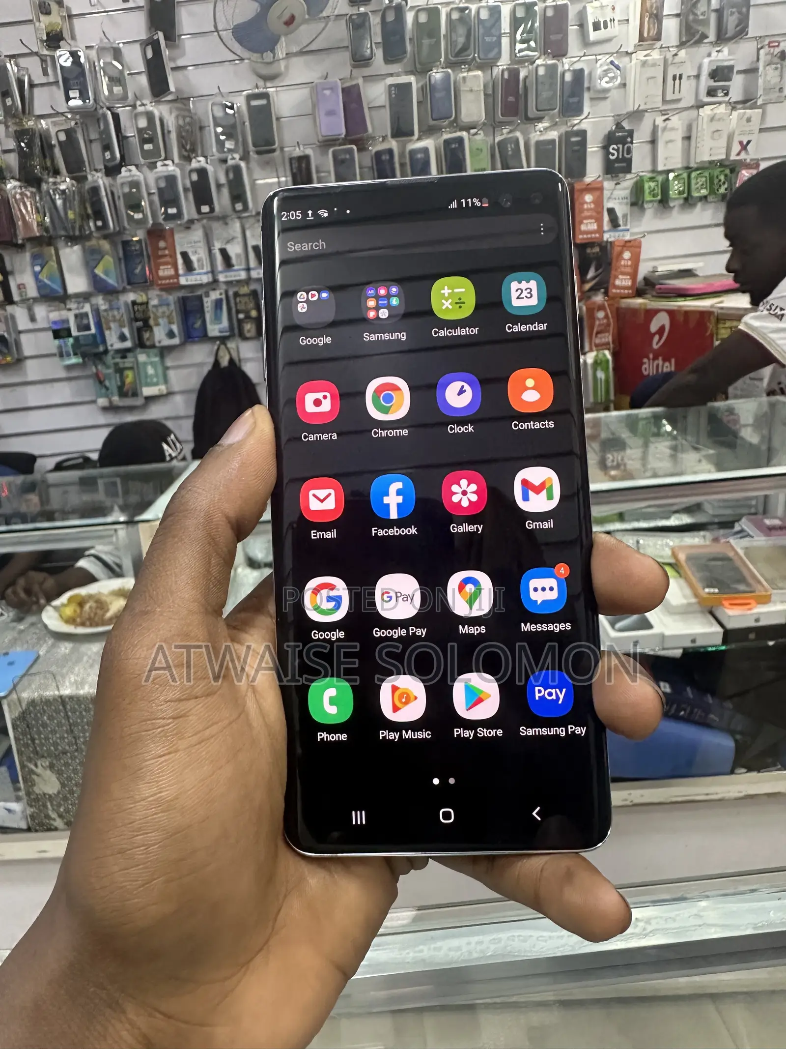Samsung Galaxy S10 Plus 128 GB Blue