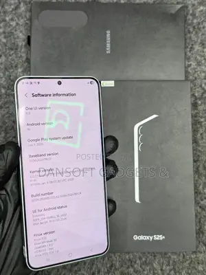 New Samsung Galaxy S25+ 256 GB Silver