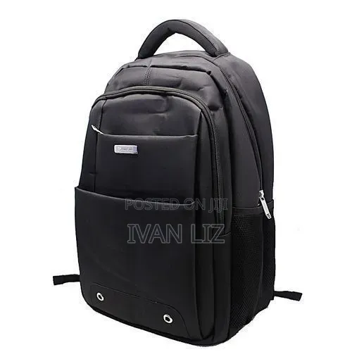 Black Backpack Is a 14.5-Inch Laptop and Student Book Bag