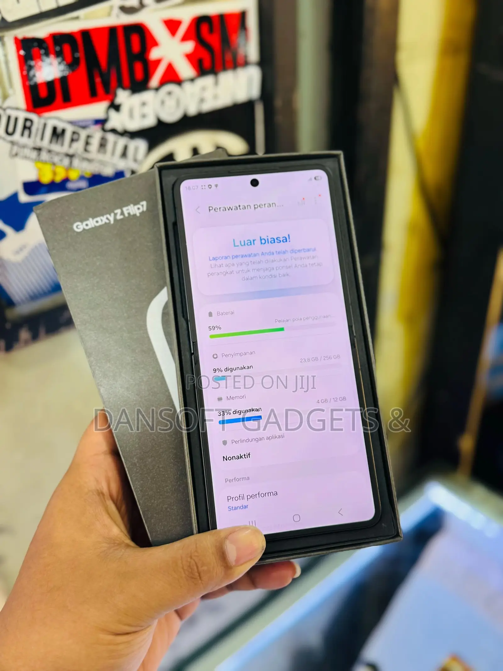 New Samsung Galaxy Z Flip7 512 GB Black