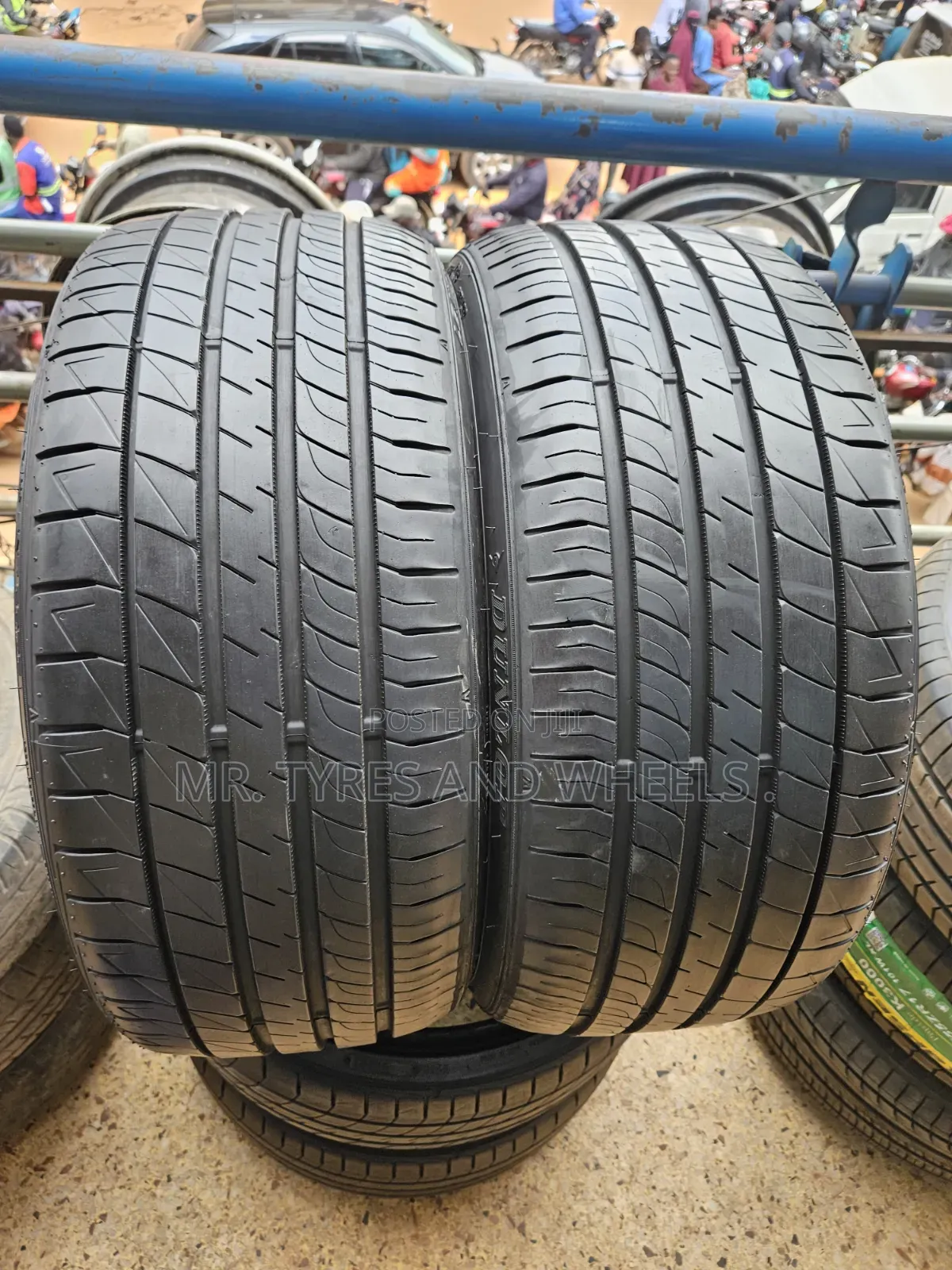 215 35 R19 Dunlop One of the Strongest Types in Low Profile Tires.
