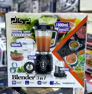DSP 3-in-1 Countertop Blender (Model KJ2131)