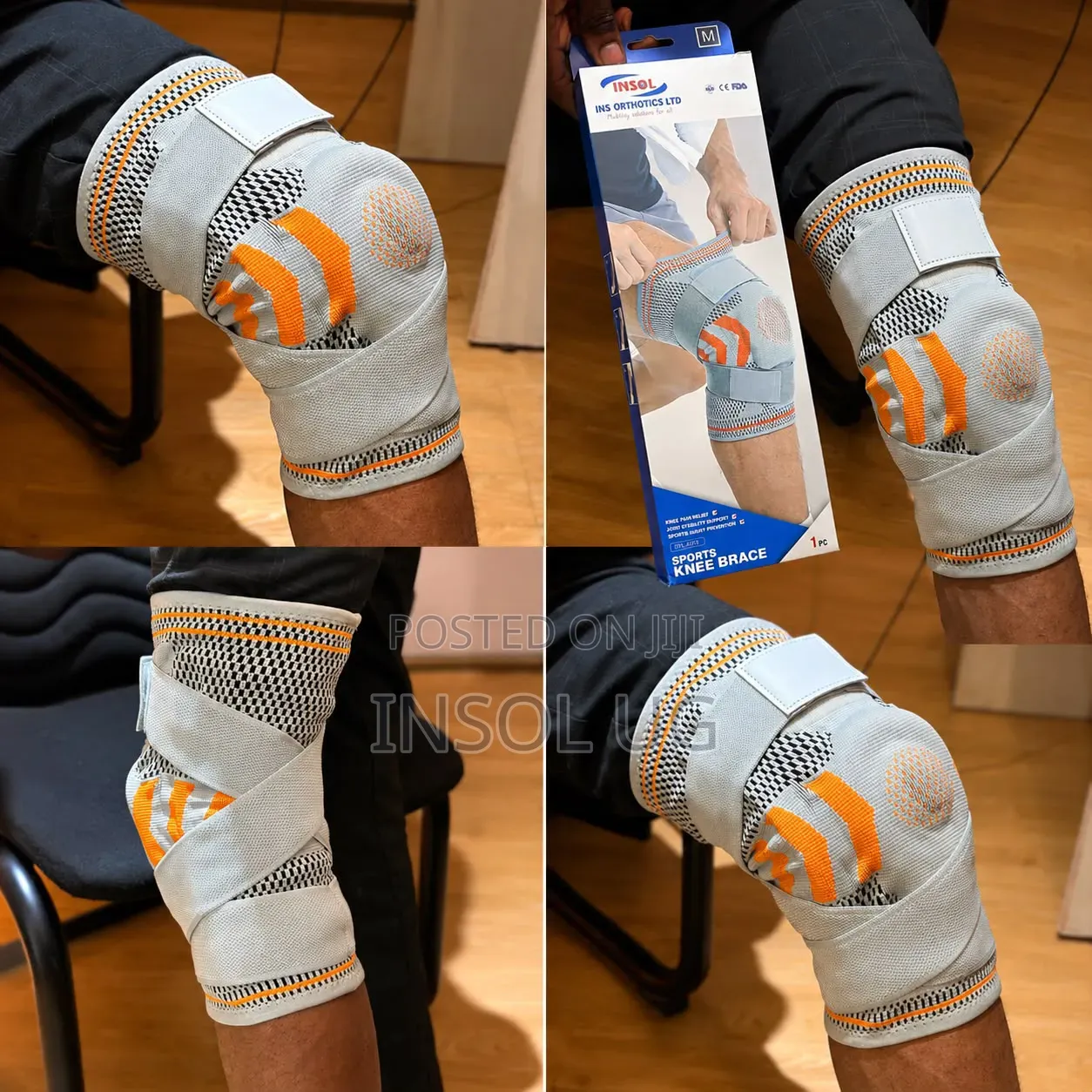 Sports Knee Sleeve With Patella Gel Pad