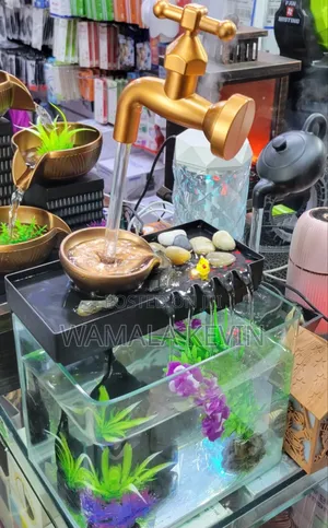 Golden Table Top Fountain
