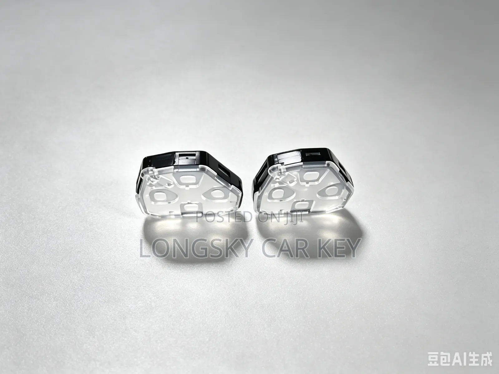 Toyota Insert to Start Key Upgrade Oval Chip Covers/Holders