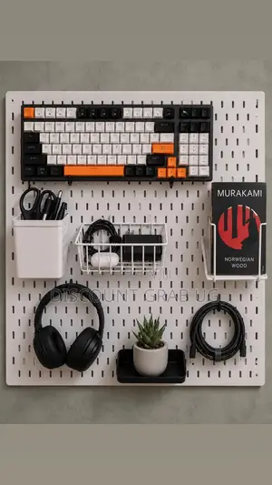 Pegboards for Keyboard and Mouse