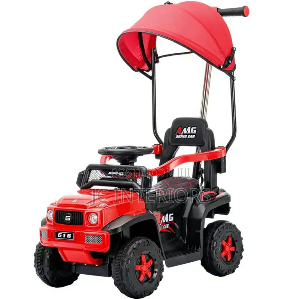 KIDS 2- IN -1 AMG Style Ride - On Push Car