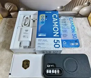 New Tecno Camon 50 256 GB Black