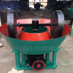 Gold Wet Pan Mill – Model 1200a