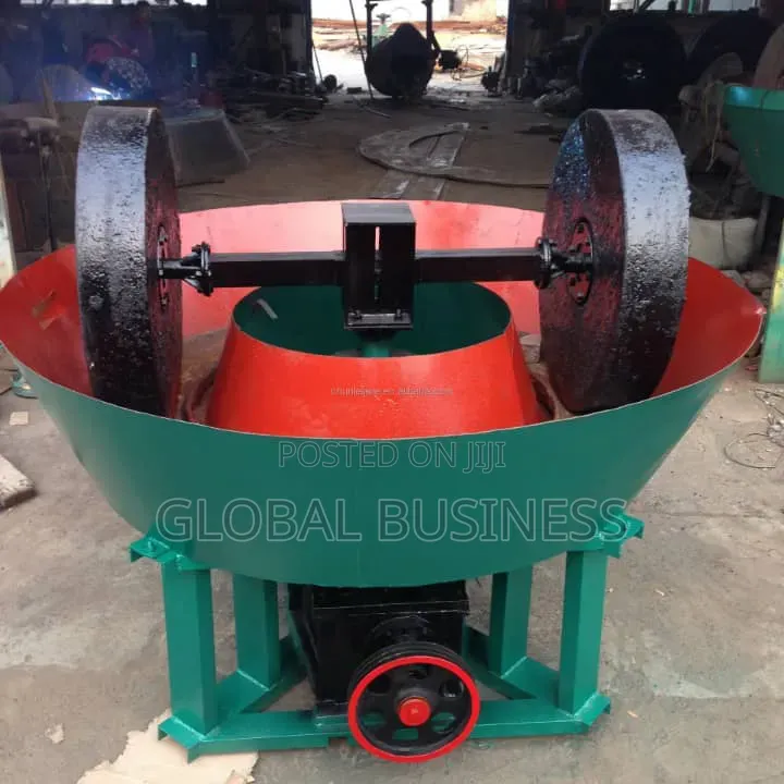 Gold Wet Pan Mill – Model 1200a