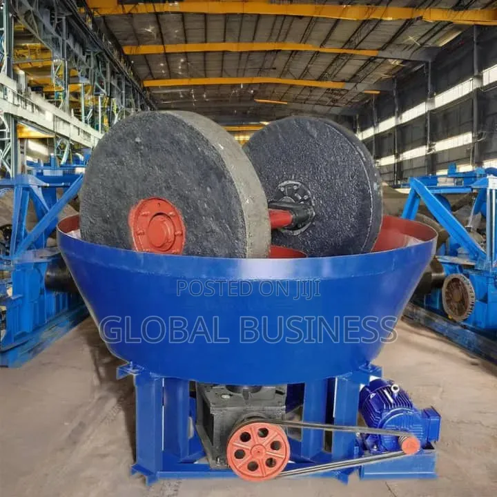Gold Wet Pan Mill – Model 1200a