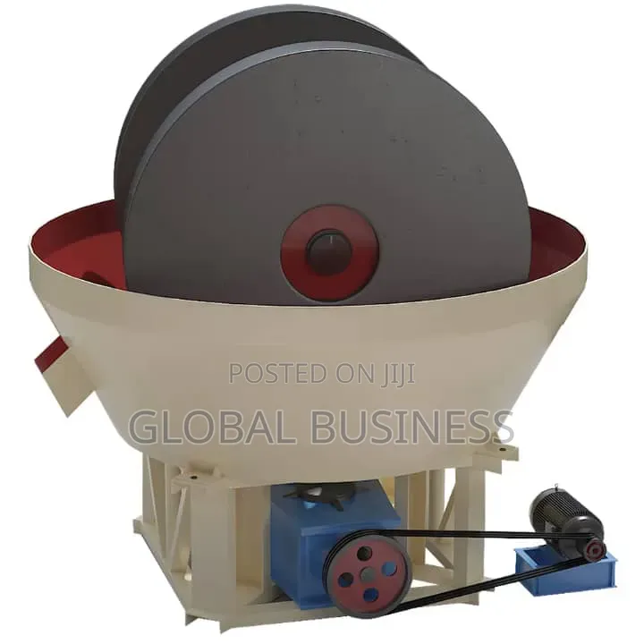 Gold Wet Pan Mill – Model 1200a