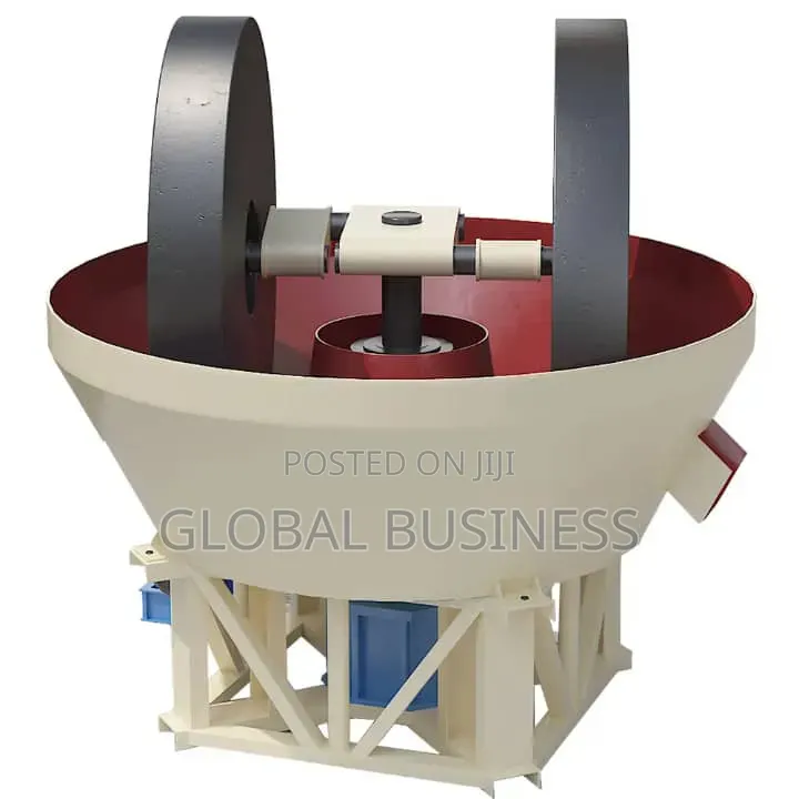 Gold Wet Pan Mill – Model 1200a