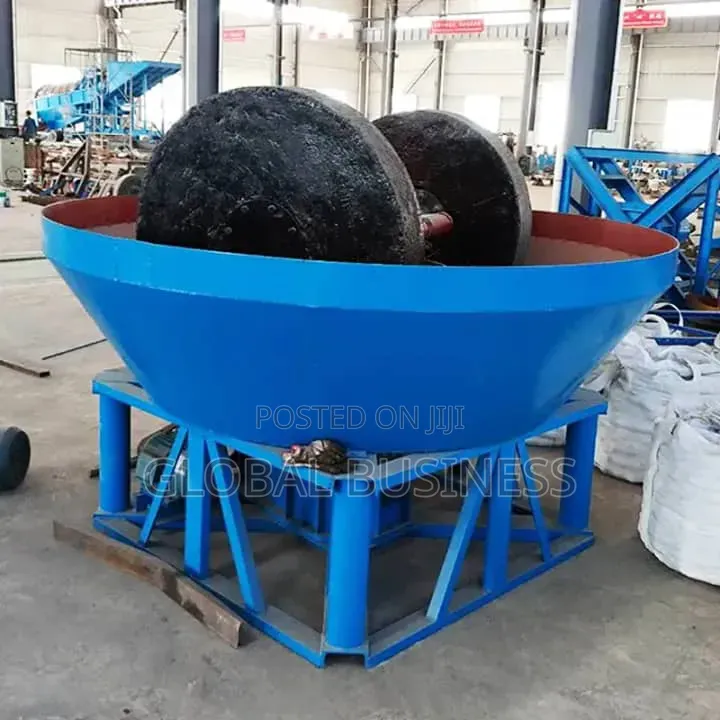 Gold Wet Pan Mill – Model 1200a