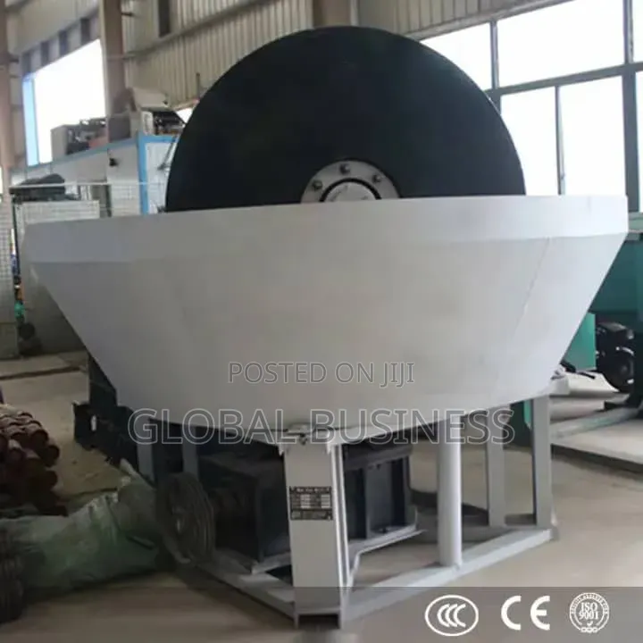 Gold Wet Pan Mill – Model 1200a
