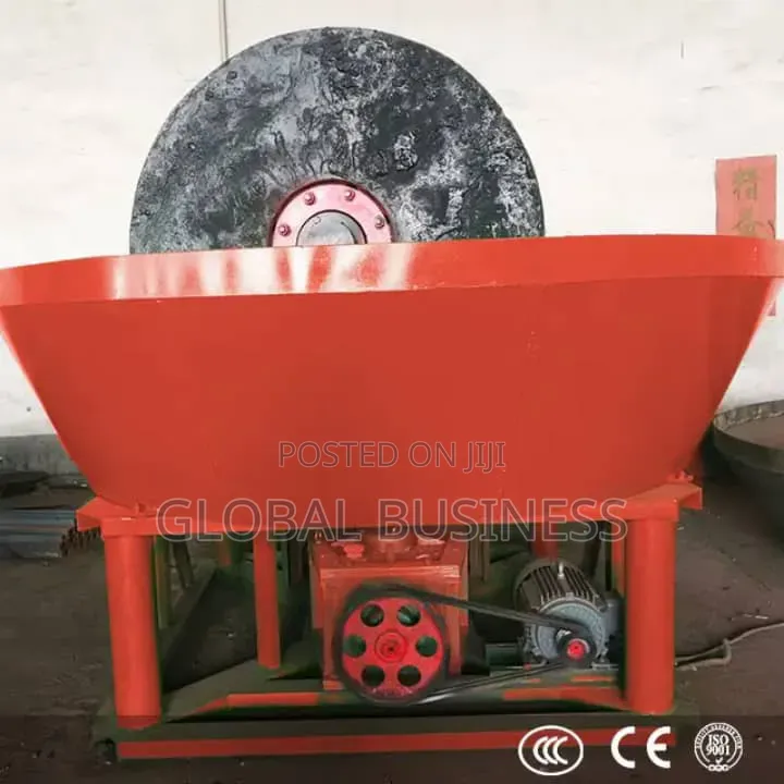 Gold Wet Pan Mill – Model 1200a