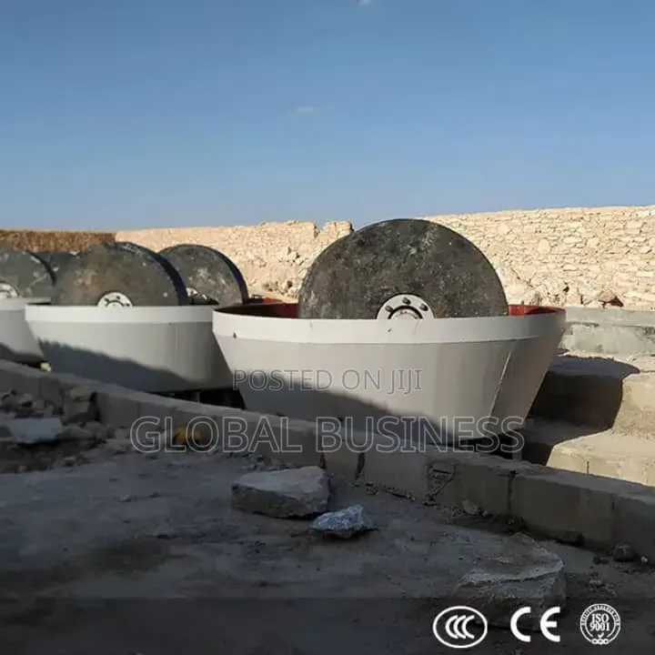 Gold Wet Pan Mill – Model 1200a