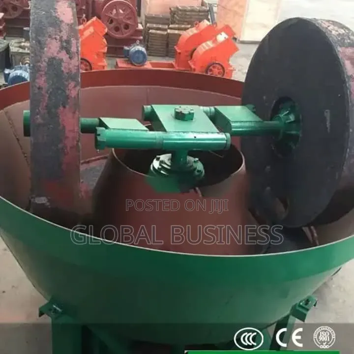 Gold Wet Pan Mill – Model 1200a