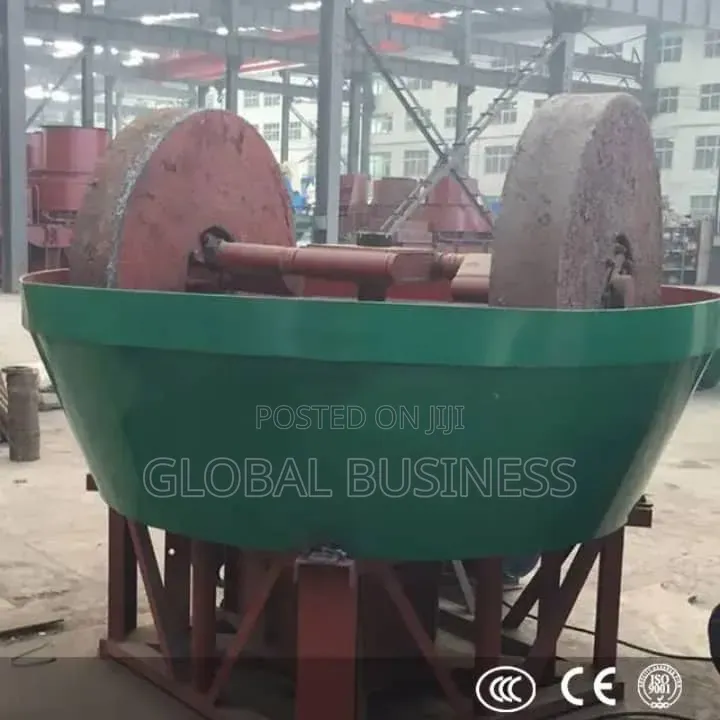 Gold Wet Pan Mill – Model 1200a