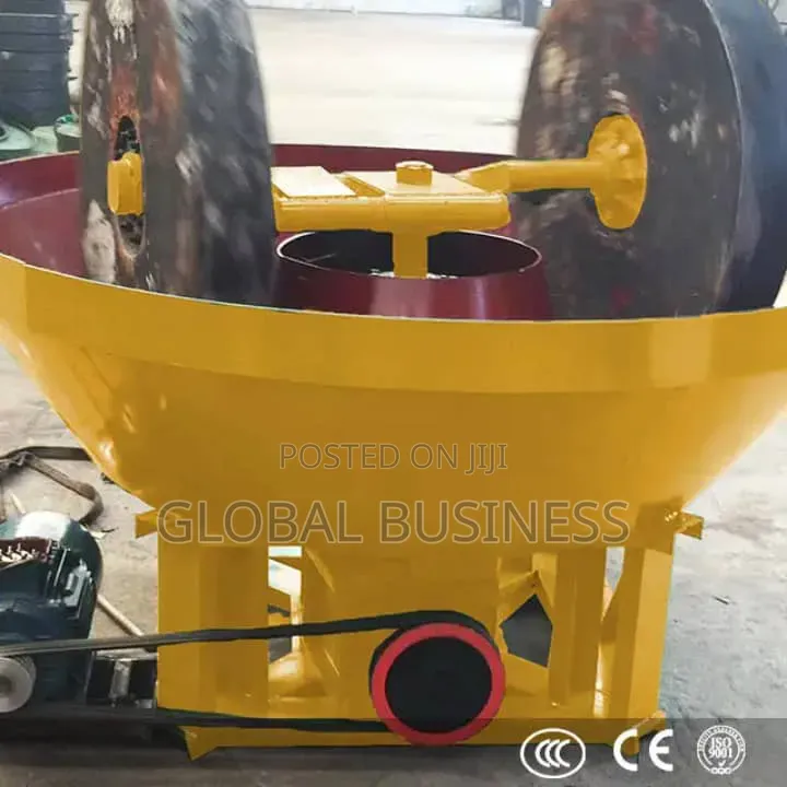 Gold Wet Pan Mill – Model 1200a