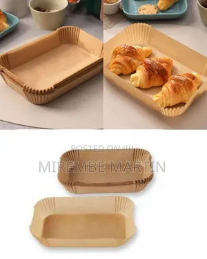 50 Pieces Rectangular Air Fryer Liners.
