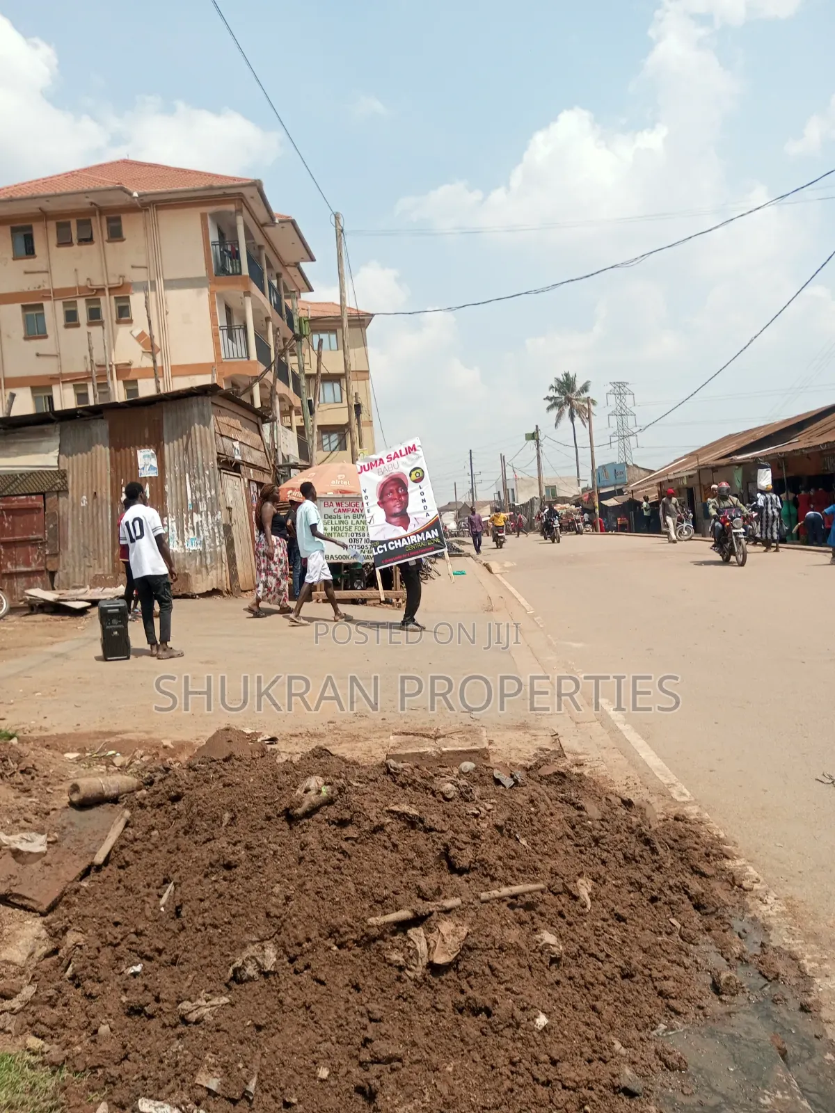 Prime Plot for Sale in Kampala Clock Tower