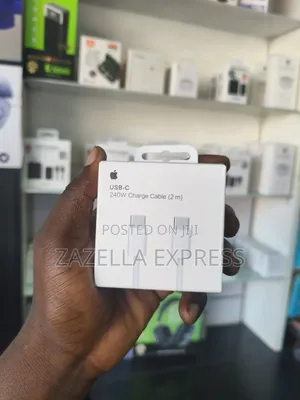 USB-C to C 2metre Cable 240W for iPhone 15 and Above Series