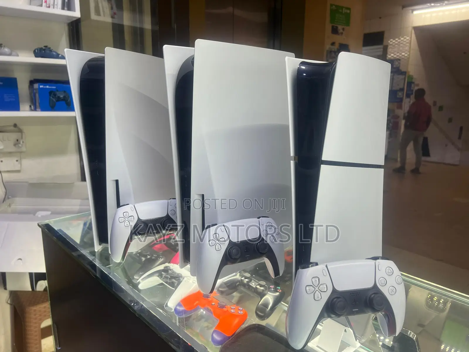 PS 5 Consoles and Controllers