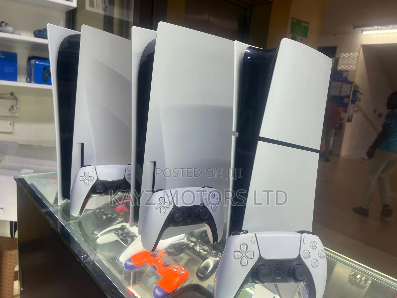 PS 5 Consoles and Controllers