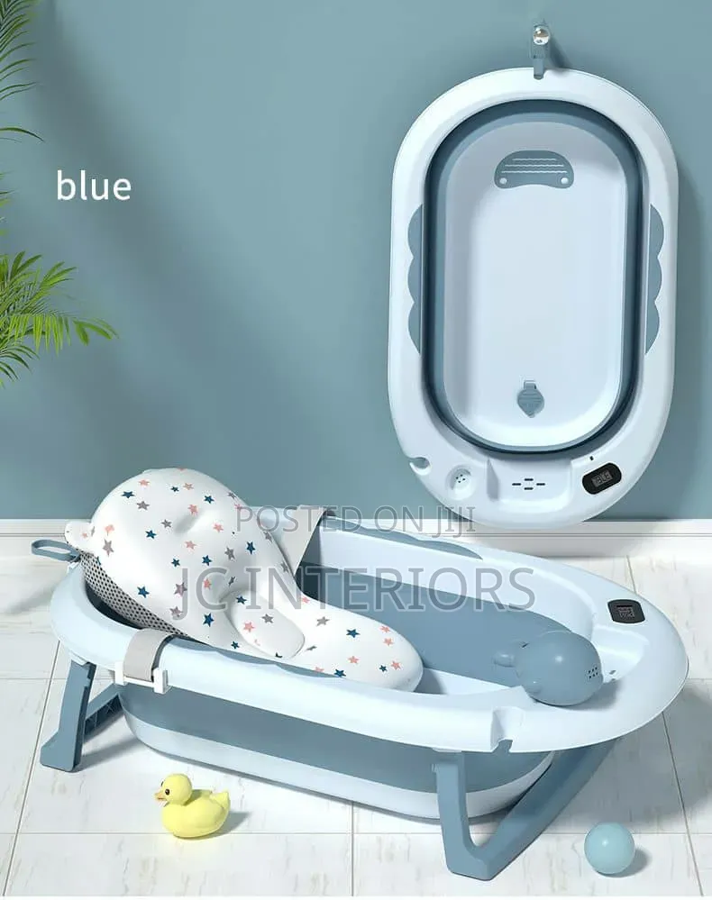 Foldable Baby Bath Tub With Temperature Display