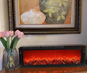 60cm No Heat Decor Fireplace Lamp