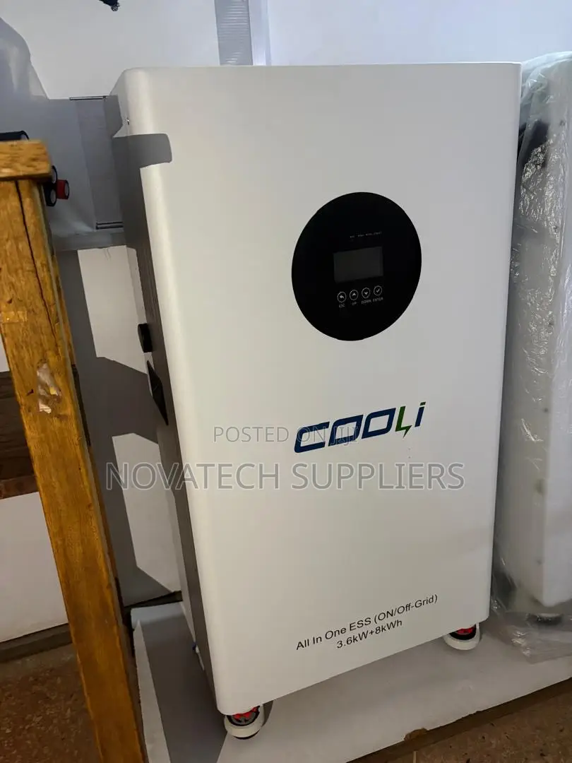 6. 6kW Pure Sine Wave Inverter + 8kWh Battery All-in-One ESS 167ah
