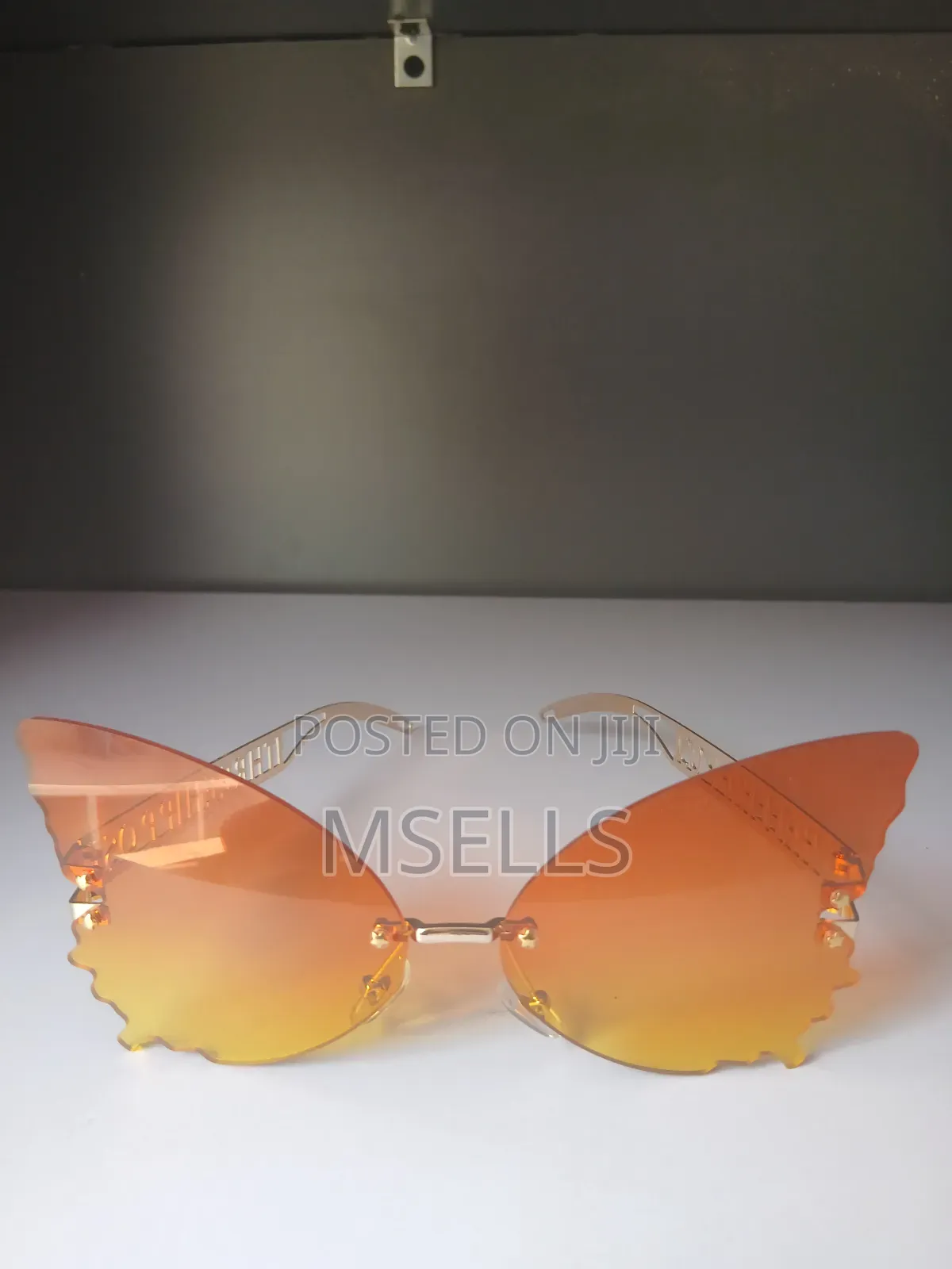 Rimless Butterfly Sunglasses