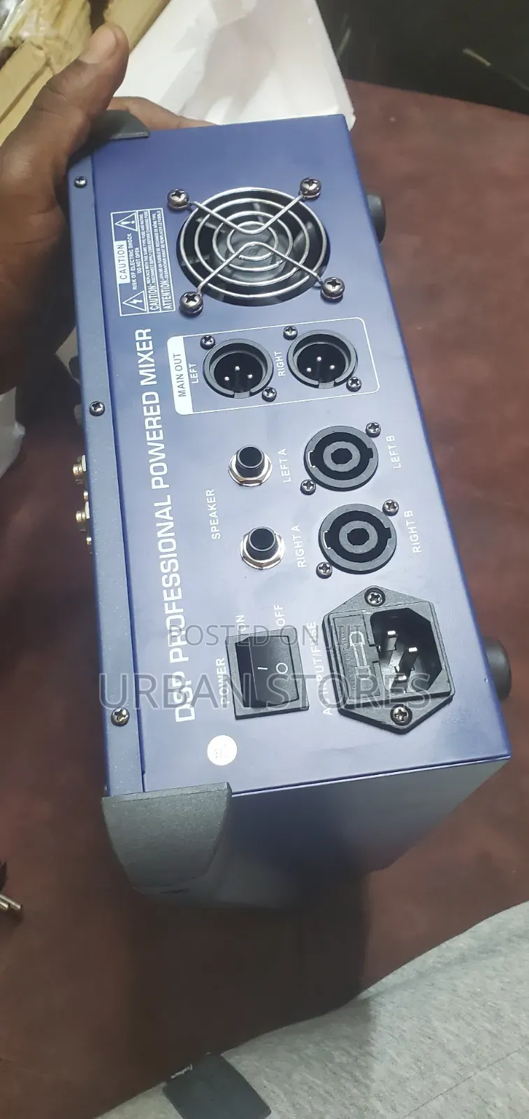 4 Channel Professional Amp Mixer
