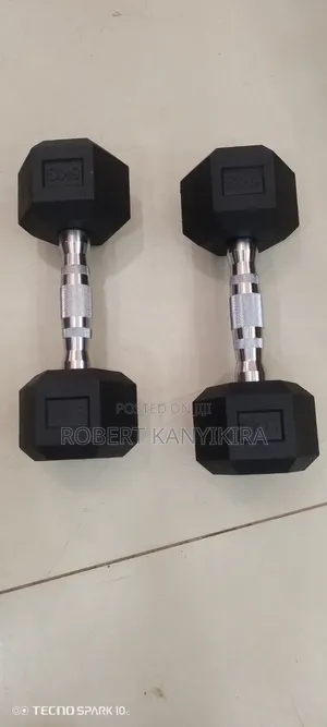 Rubber Dumbbells