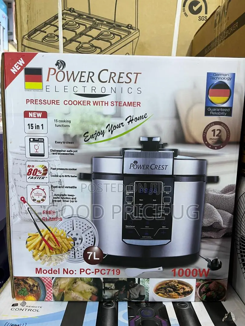 Power Crest Electronics 7L Electric Pressure Cooker