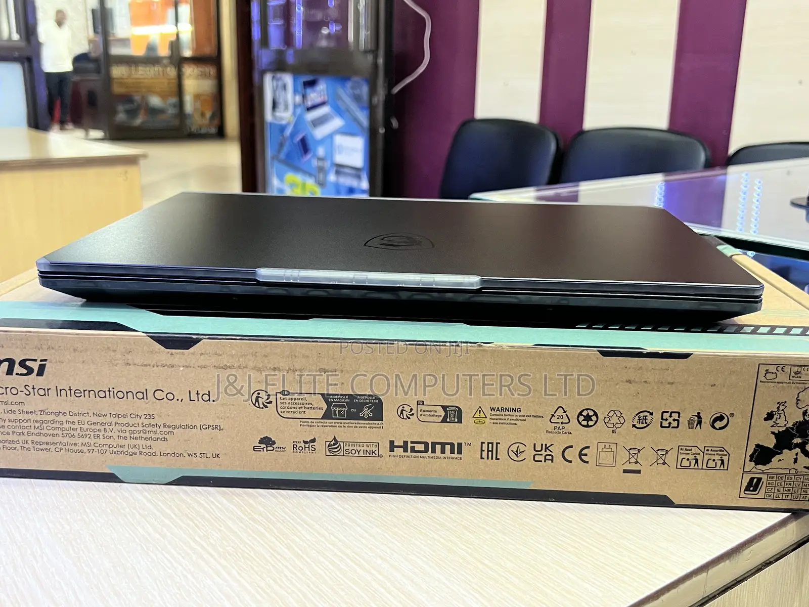 New Laptop MSI Cyborg 15 16GB Intel Core i5 SSD 512GB