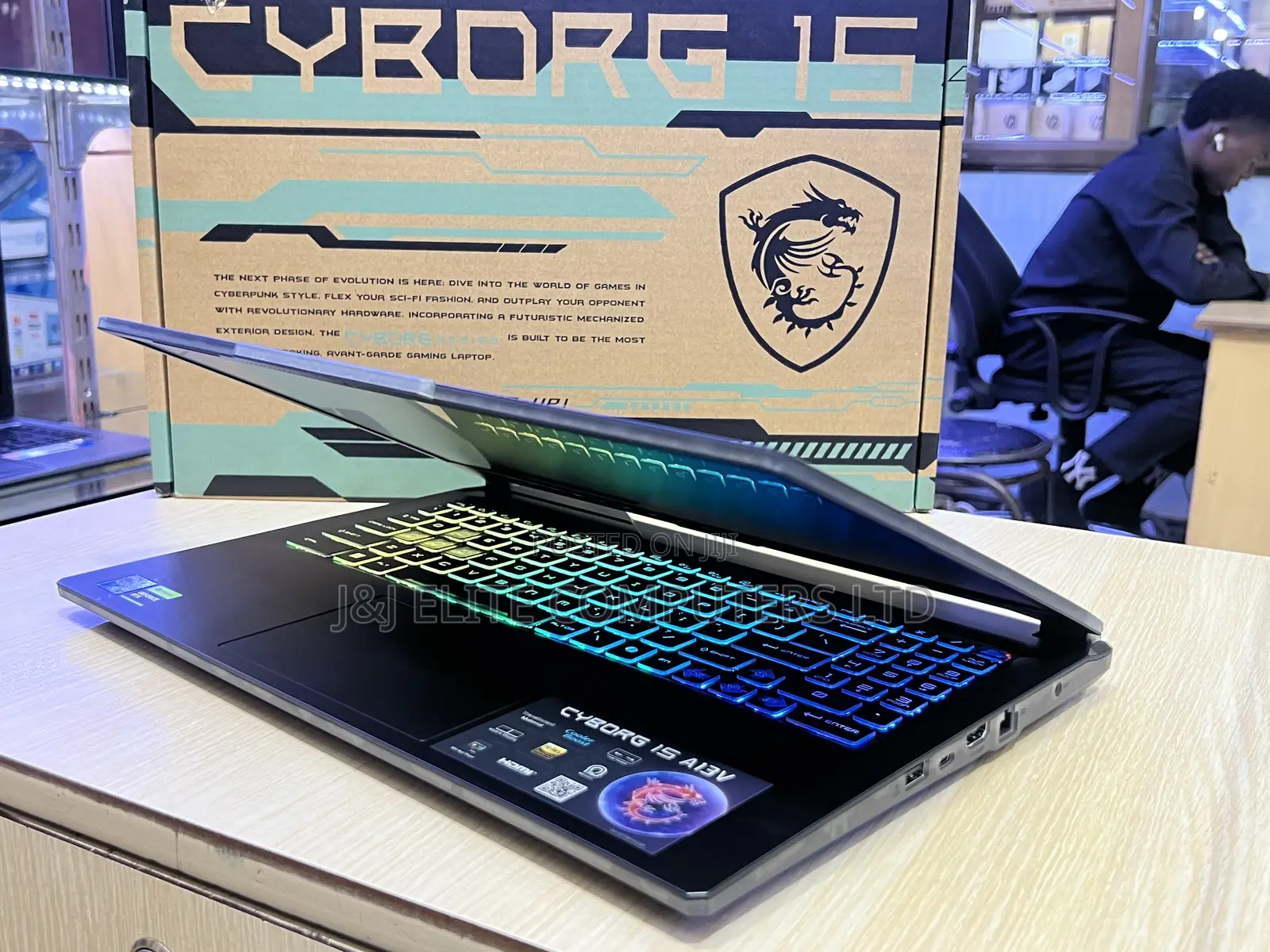 New Laptop MSI Cyborg 15 16GB Intel Core i5 SSD 512GB
